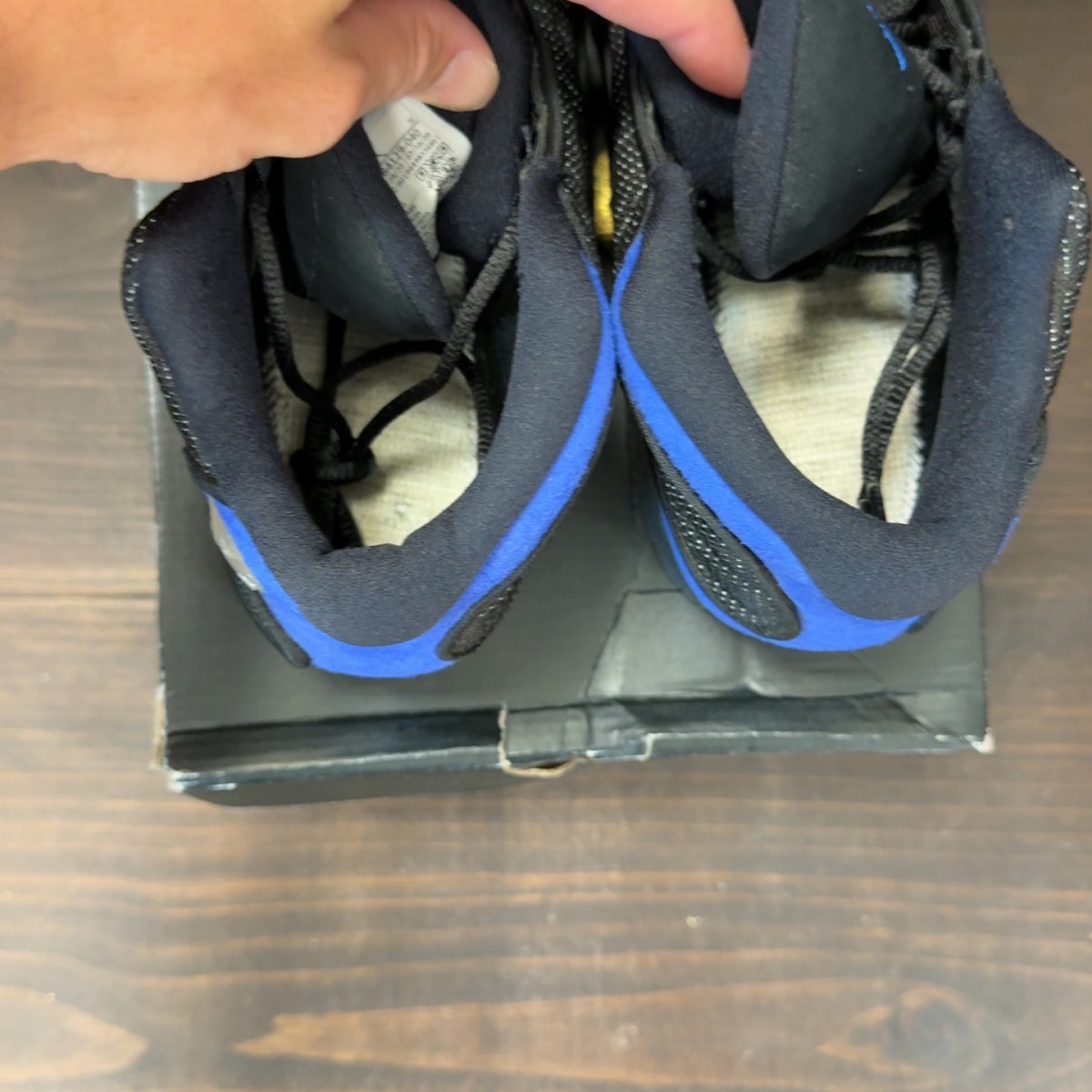 Jordan 13 Retro Black Hyper Royal (GS) - Image 6
