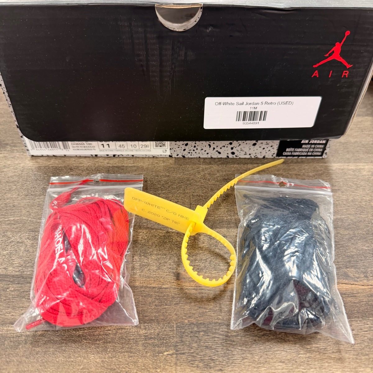 Jordan 5 Retro Off-White Sail - Image 7