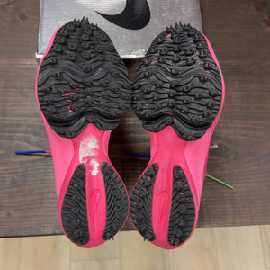 Nike Air Zoom Tempo Next% Flyknit Off-White Racer Blue Pink Glow Size 8.5 (Pre-Owned) - aux