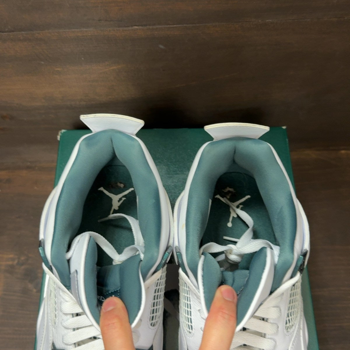 Jordan 4 Retro Oxidized Green - Image 4