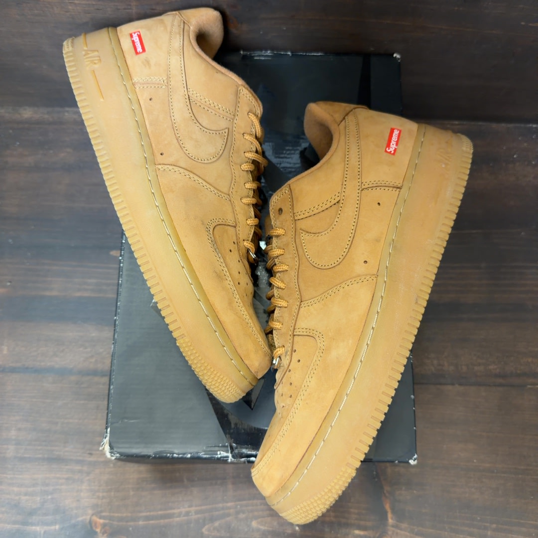 Nike Air Force 1 Low SP Supreme Wheat - Image 2
