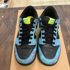 Nike Dunk Low SE Acid Wash Baltic Blue Volt (GS) Size 4.5Y (Pre-Owned) - Image 2