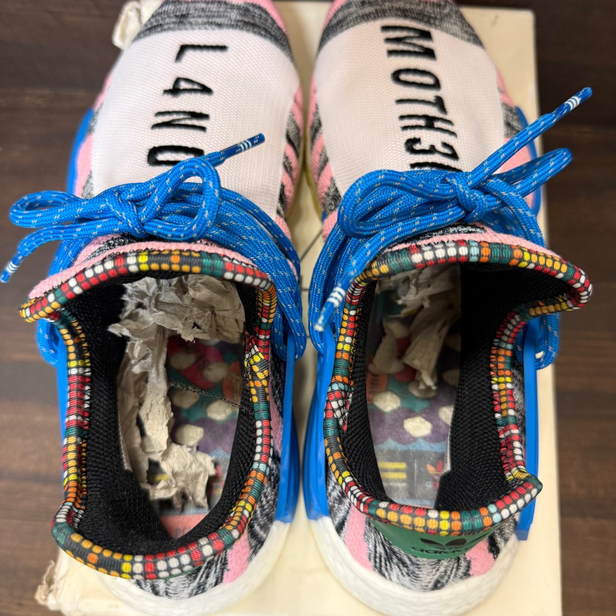 adidas NMD Hu Pharrell Solar Pack Mother Size 9.5 (Pre-Owned) - Image 5