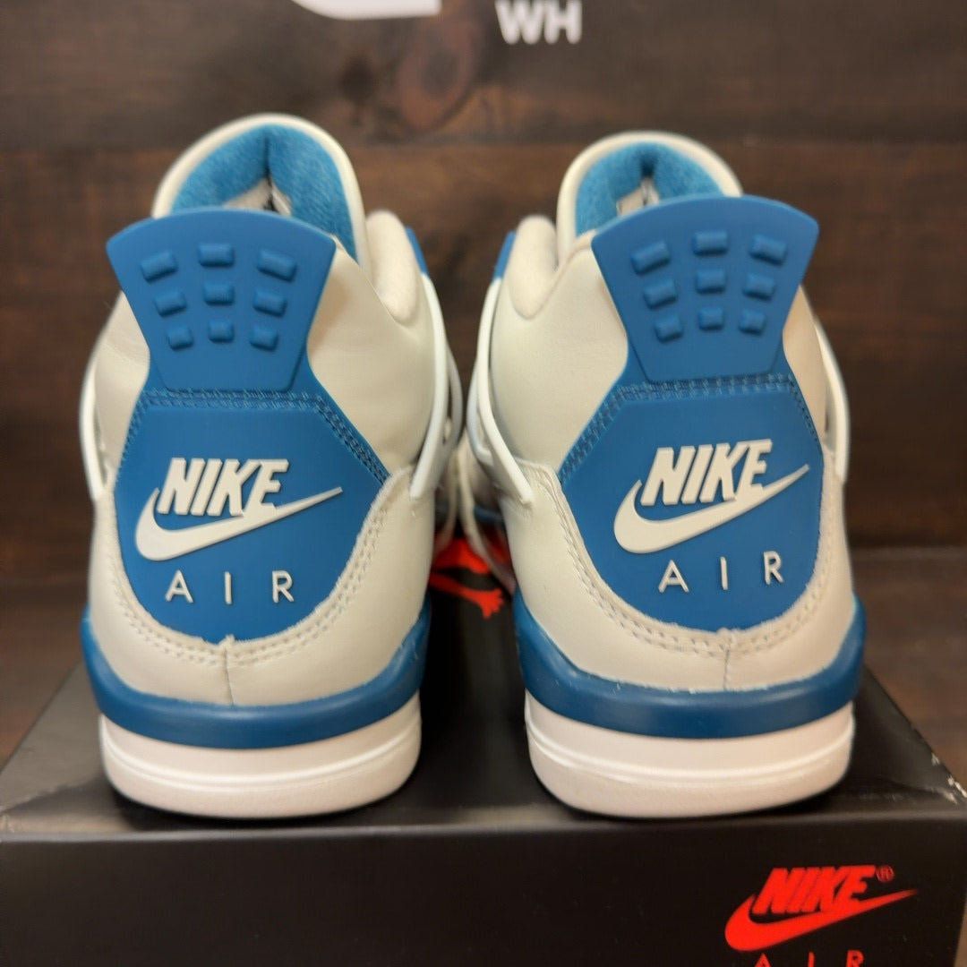 Jordan 4 Retro Military Blue (2024) (GS) - Image 4
