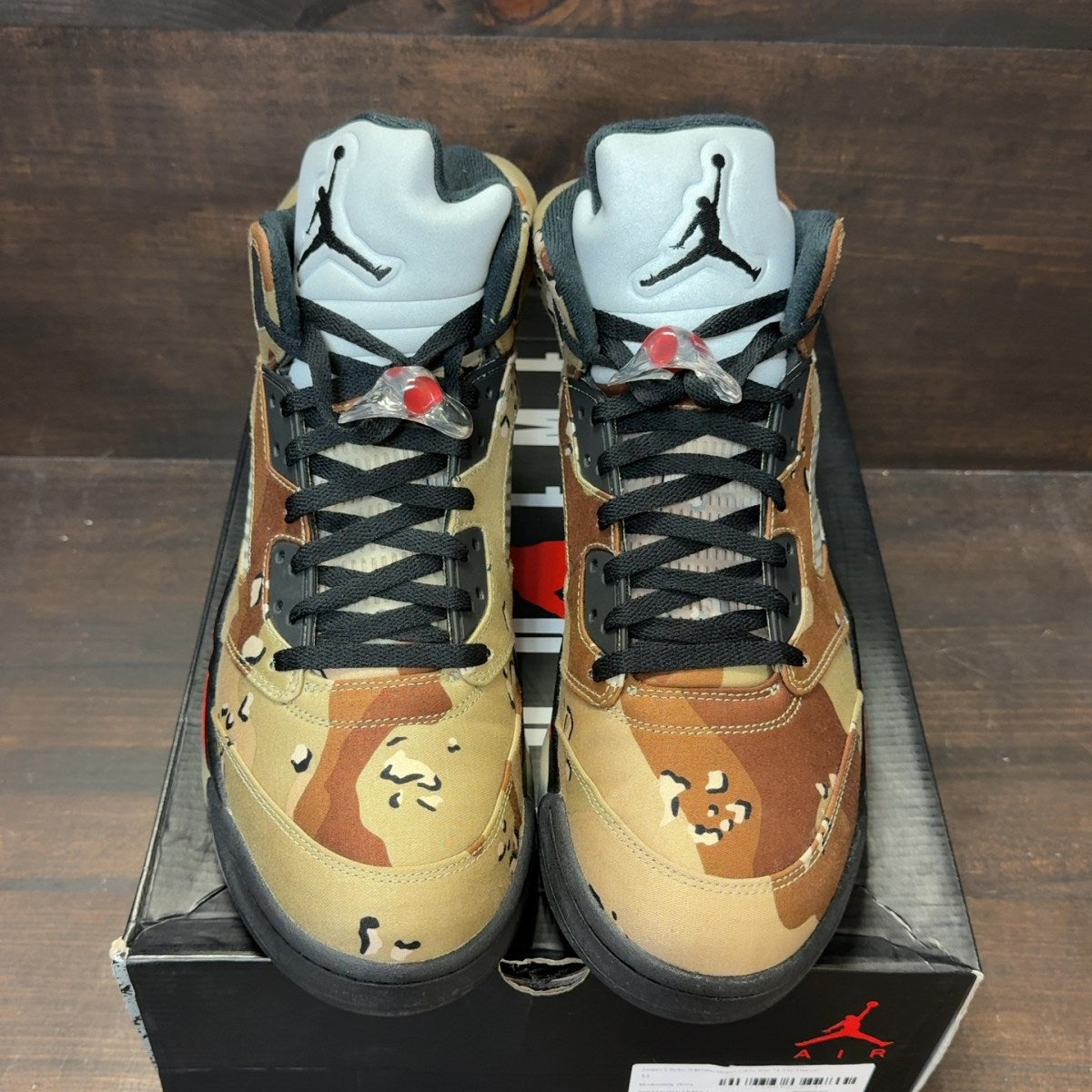 Jordan 5 Retro Supreme Desert Camo - Image 3