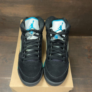 Jordan 5 Retro Aqua (GS) Size 6.5Y (Pre-Owned) - tag