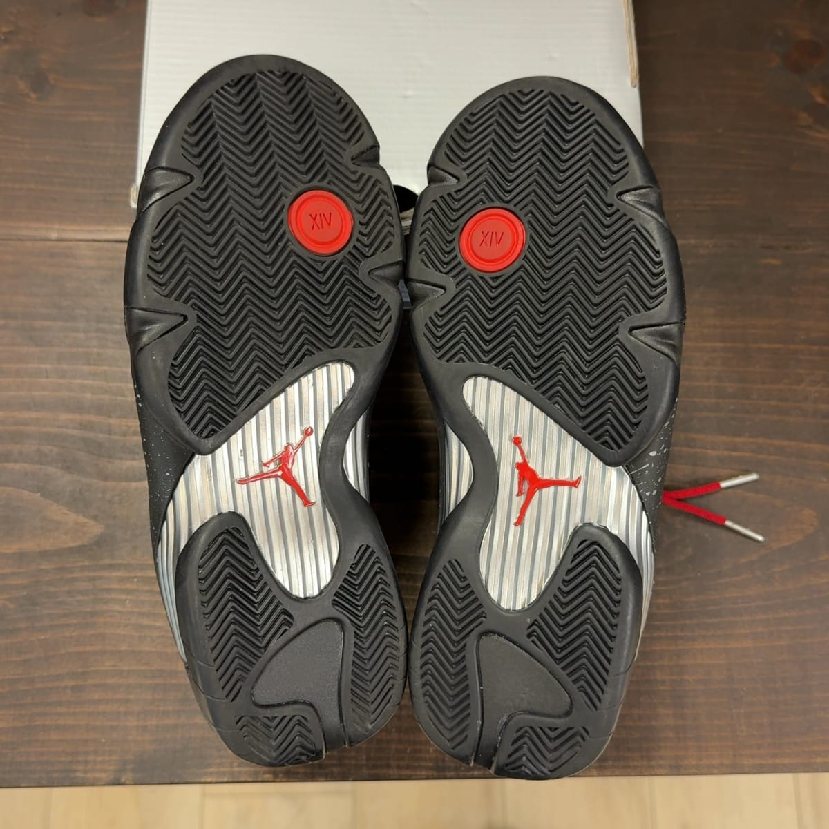 Jordan 14 Retro Low Red Lipstick (Women's) Size 9.5W (Pre-Owned) - aux