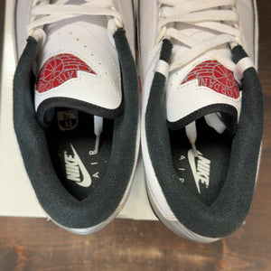 Jordan 2/3 White Black Metallic Silver - Image 6
