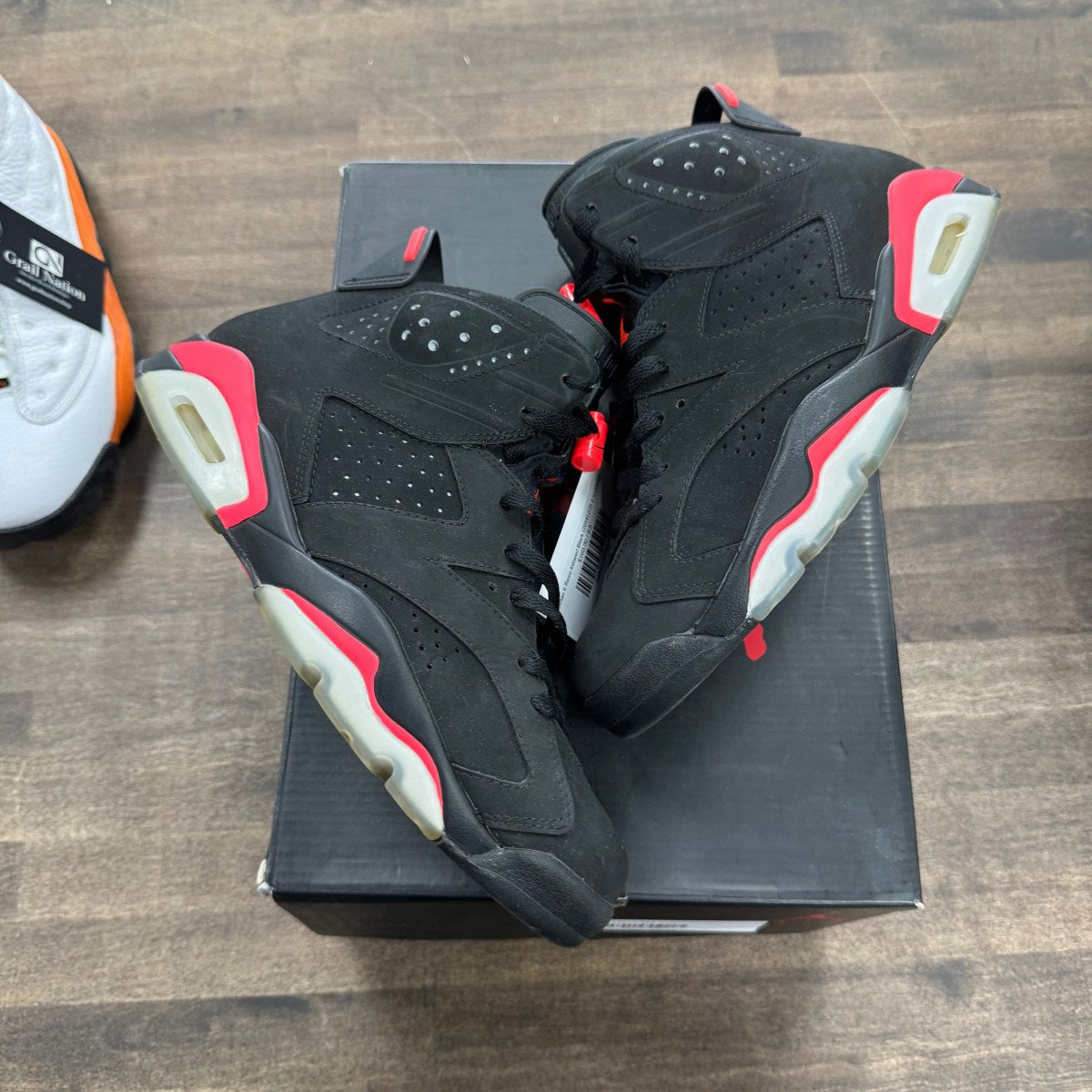 Jordan 6 Retro Infrared Black (2014) - Image 1