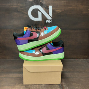 Nike Air Force 1 Low SP Undefeated Multi-Patent Pink Prime Size 9 (Pre-Owned) - Image 1