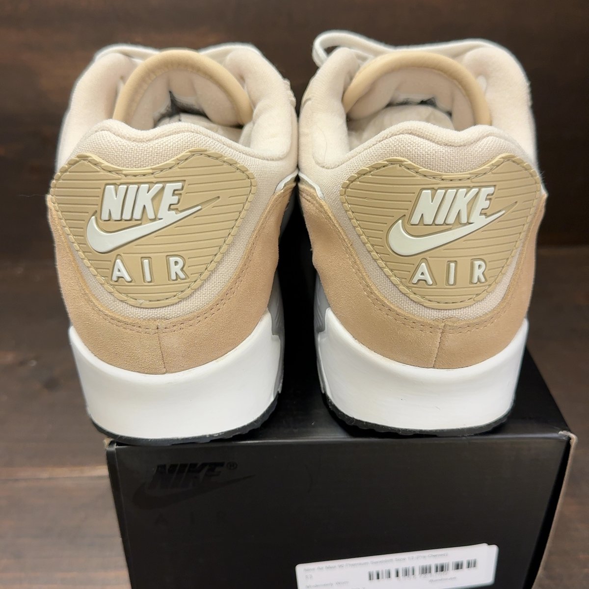 Nike Air Max 90 Premium Sanddrift Size 13 (Pre-Owned) - aux