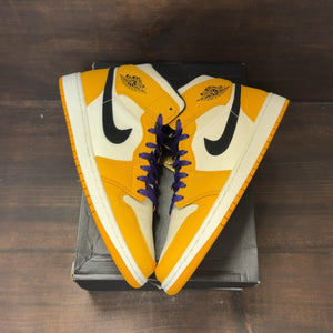 Jordan 1 Mid SE Lakers - Image 2