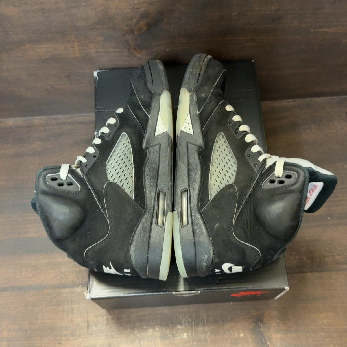 Jordan 5 Retro OG Black Metallic Reimagined (GS) - Image 5