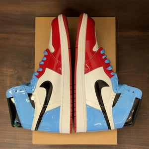 Jordan 1 Retro High Fearless UNC Chicago Size 9 (Pre-Owned) - Image 5