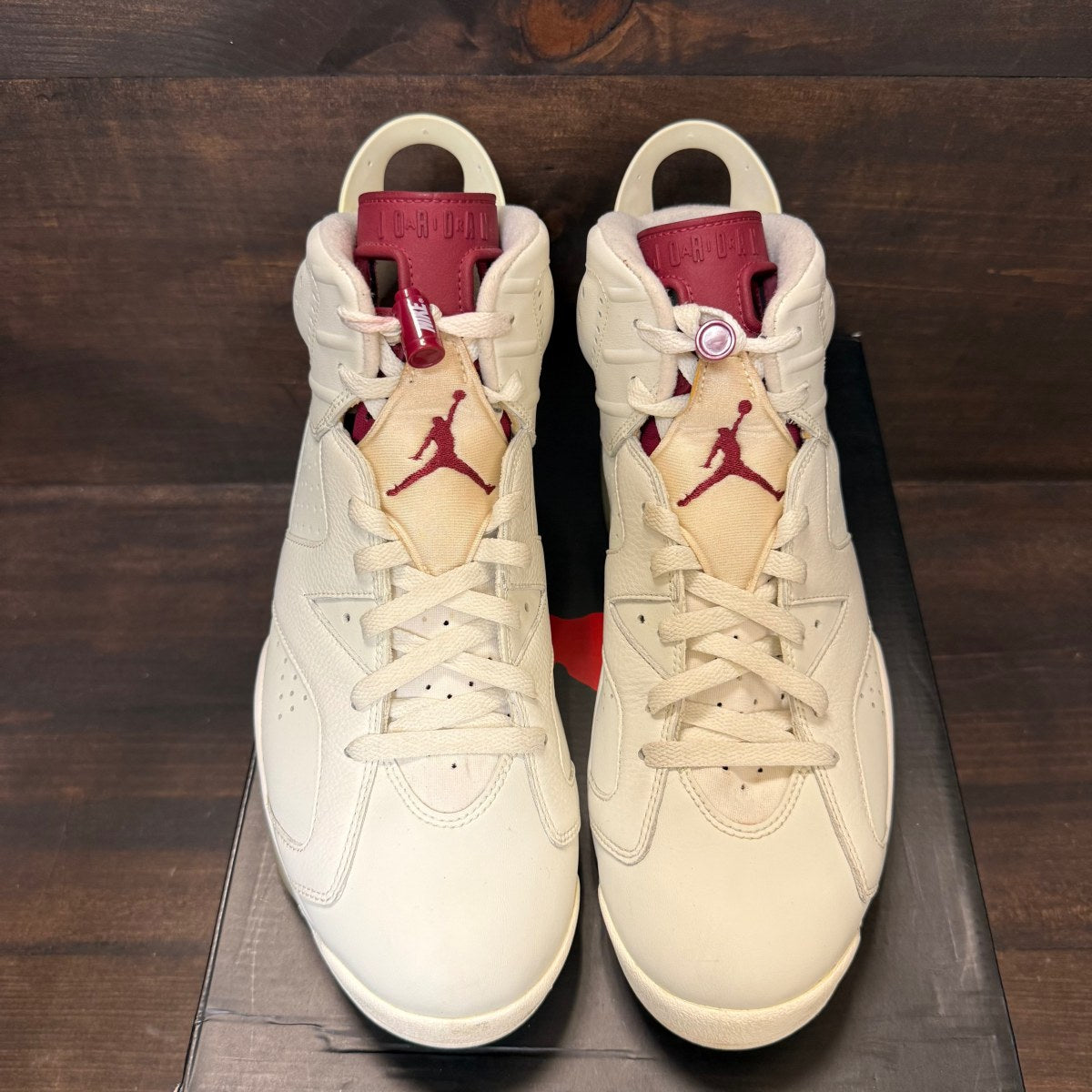 Jordan 6 Retro Maroon (2015) Size 11.5 (Pre-Owned) - Image 2
