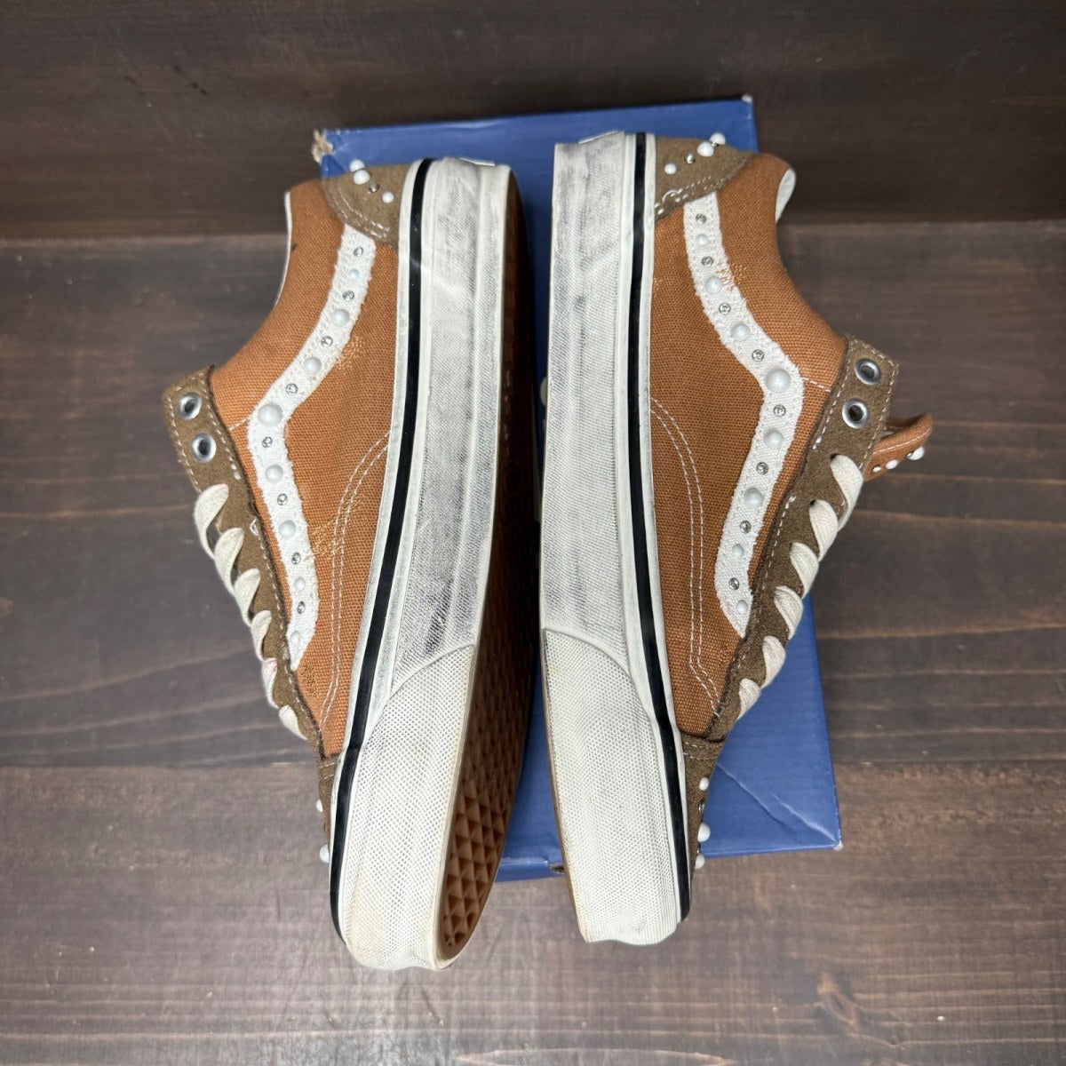 Vans LX Old Skool 36 Pearlized Pack Vintage Cocoa Brown - Image 3