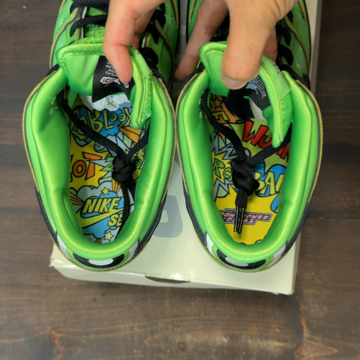 Nike SB Dunk Low The Powerpuff Girls Buttercup - Image 5