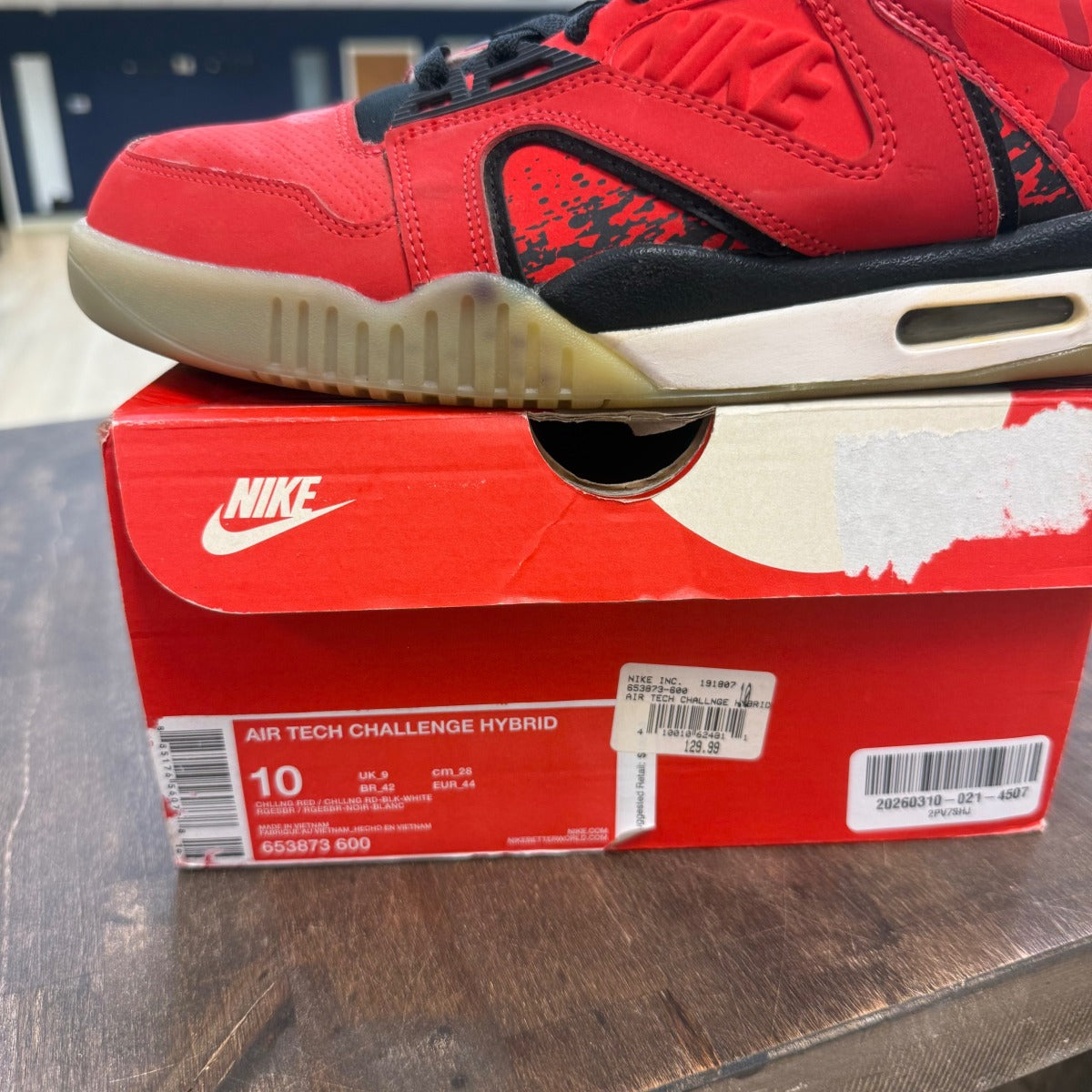 Nike Air Tech Challenge Hybrid Chilling Red - Image 6