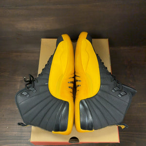 Jordan 12 Retro Black University Gold Size 11 (Pre-Owned)