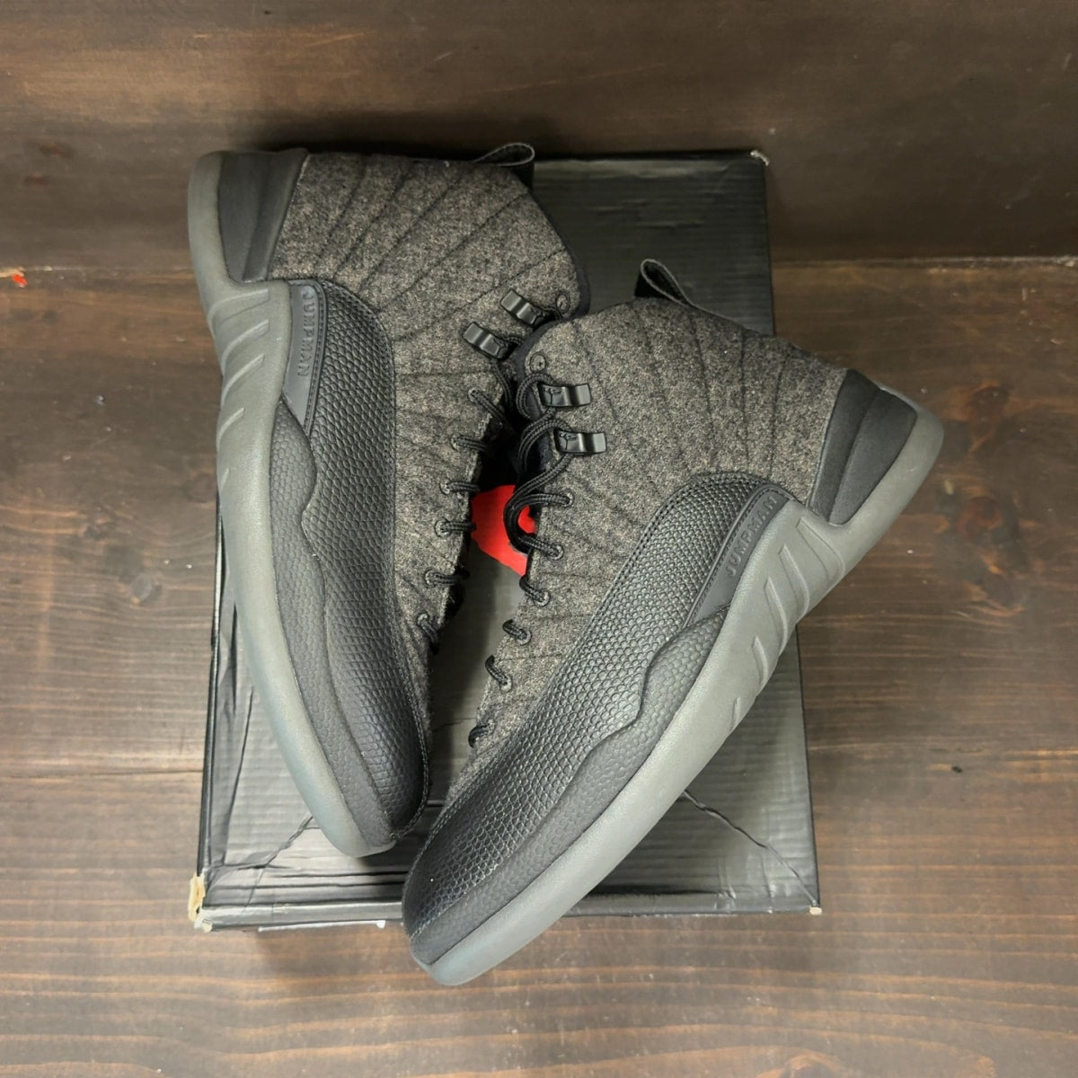 Jordan 12 Retro Wool Size 9.5 (Pre-Owned) - back
