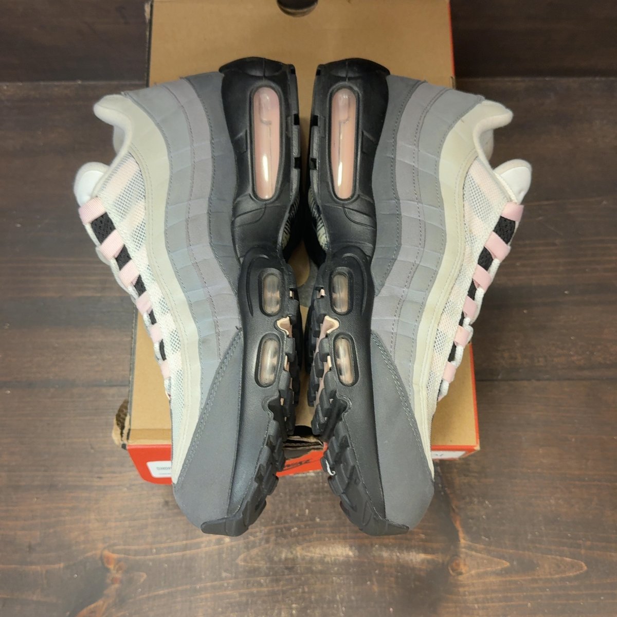 Nike Air Max 95 Gunsmoke Pink Foam Size 11 (Pre-Owned) - aux