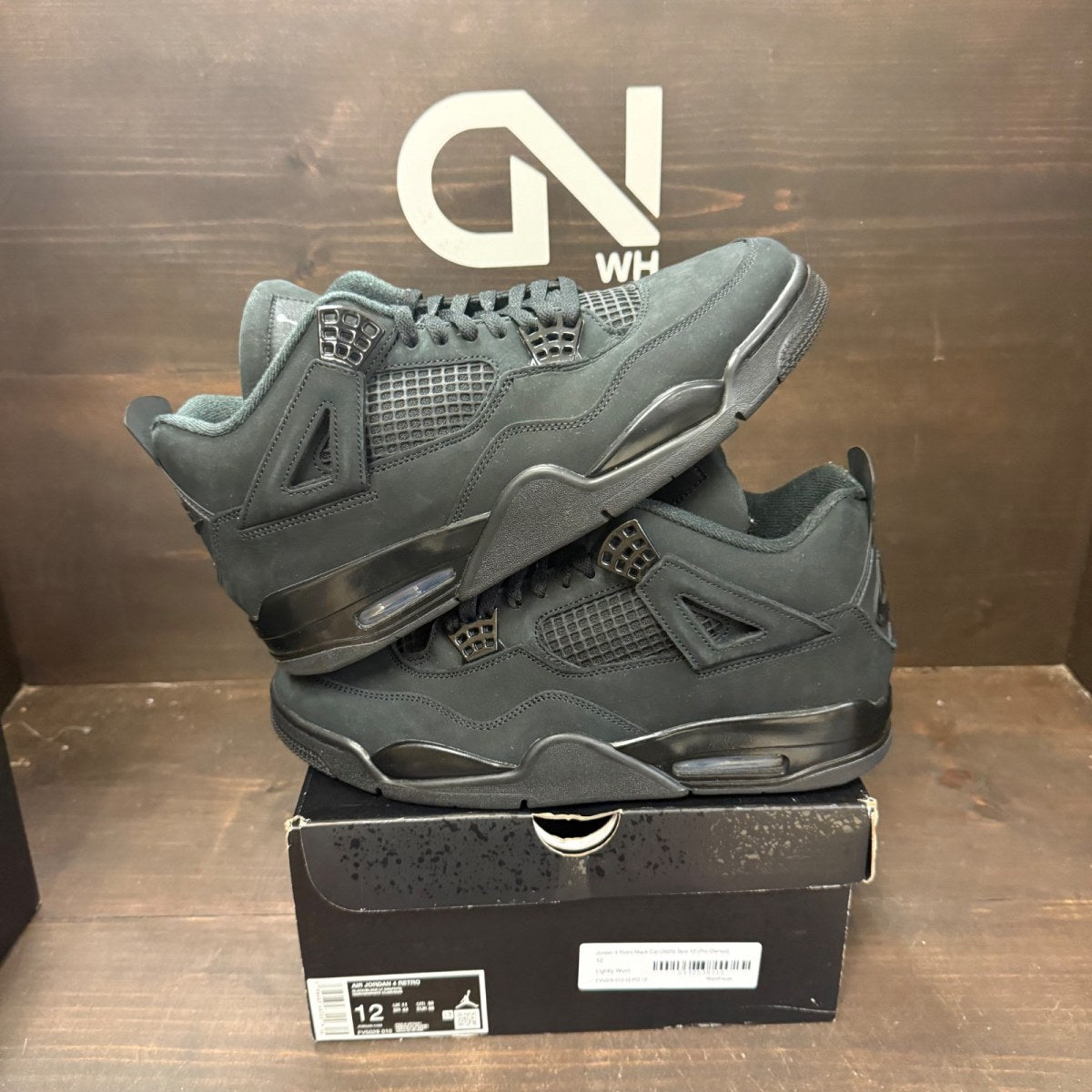 Jordan 4 Retro Black Cat (2025) - Image 1