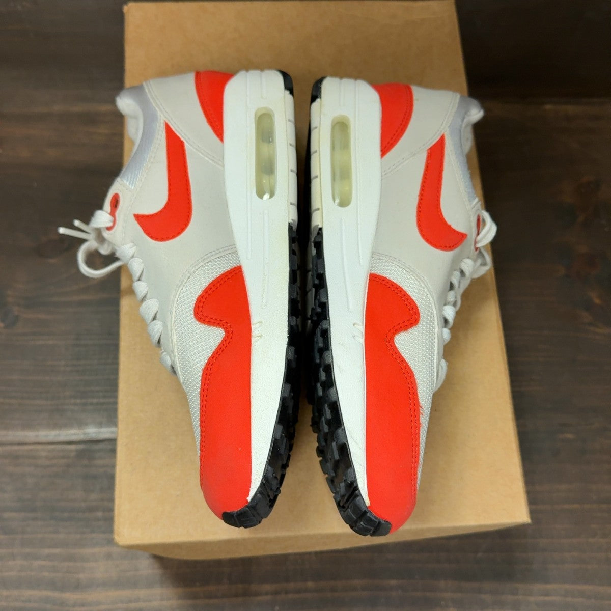 Nike Air Max 1 Habanero Red (Women's) Size 7.5W (Pre-Owned) - Image 4