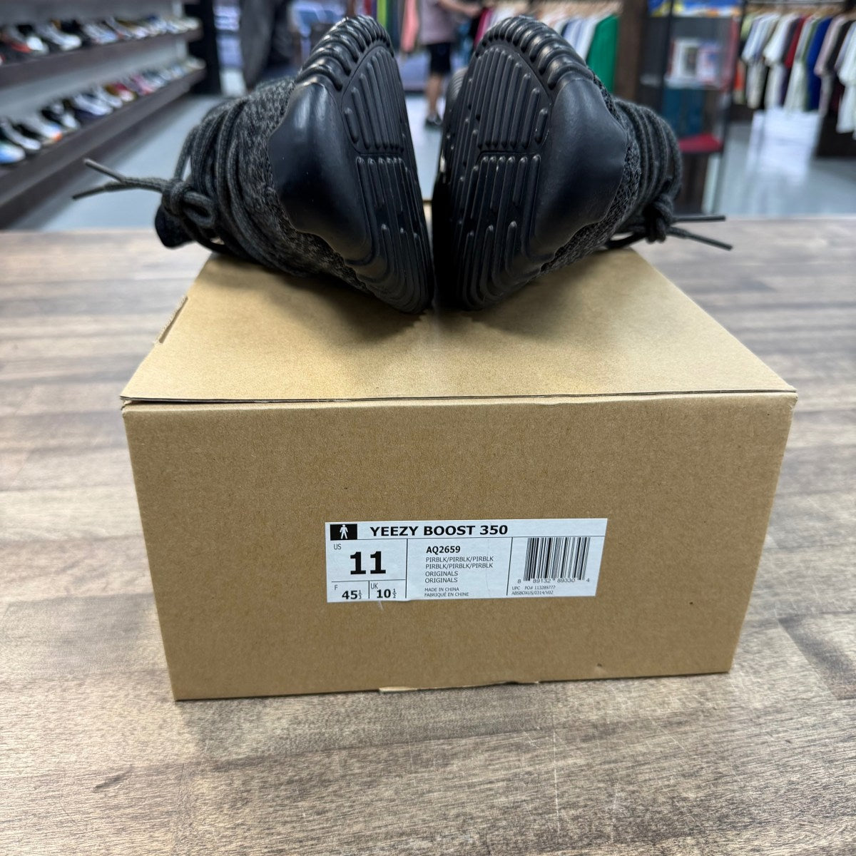 adidas Yeezy Boost 350 Pirate Black (2015) - Image 6