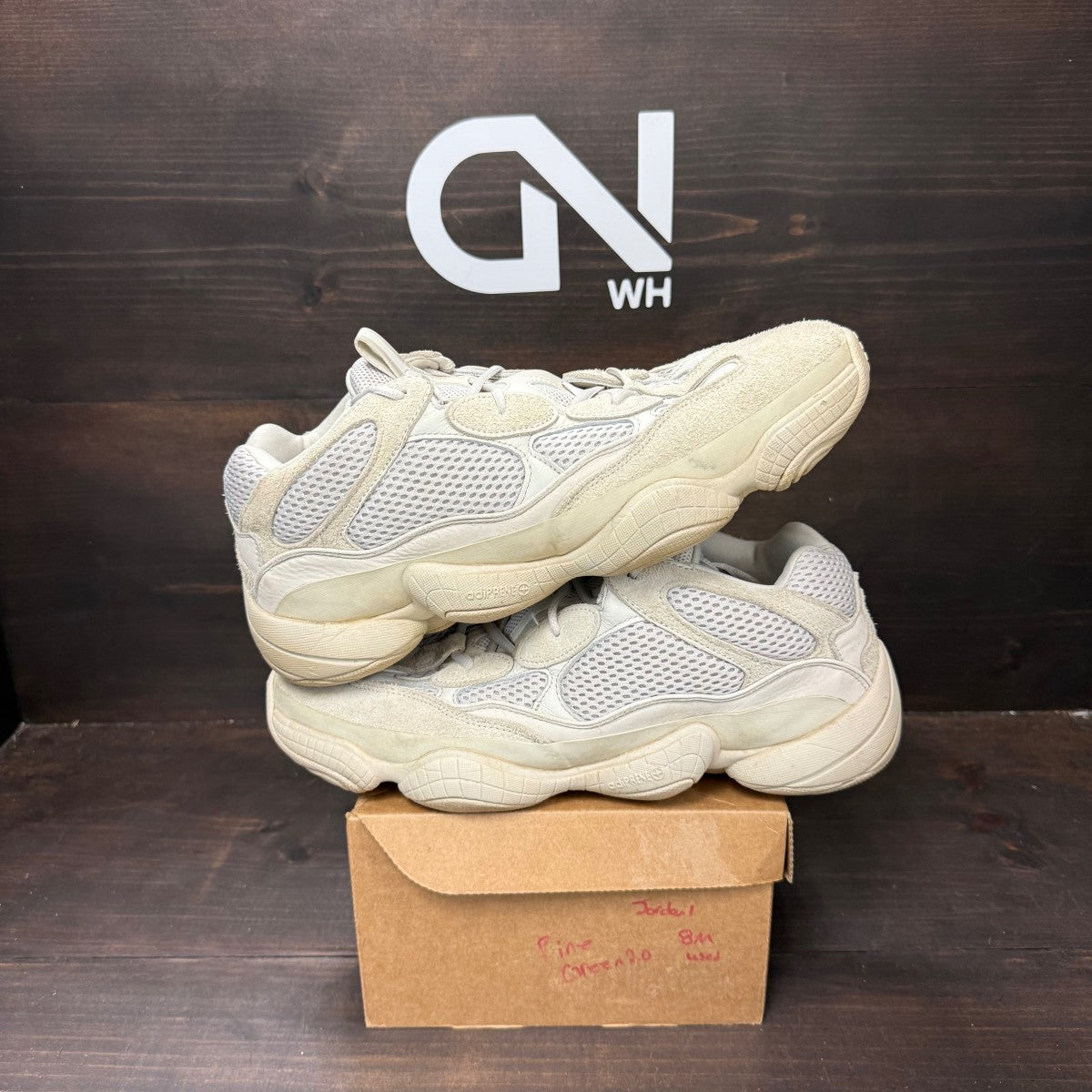 adidas Yeezy 500 Blush Size 11.5 (Pre-Owned) - Image 1