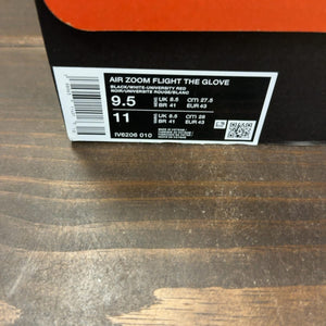 Nike Air Zoom Flight The Glove Black White OG (2026) Size 9.5 (Pre-Owned) - aux