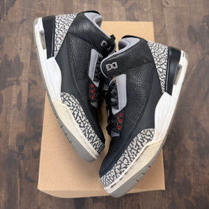 Jordan 3 Retro Black Cement (2018) Size 8 (Pre-Owned) - Image 1