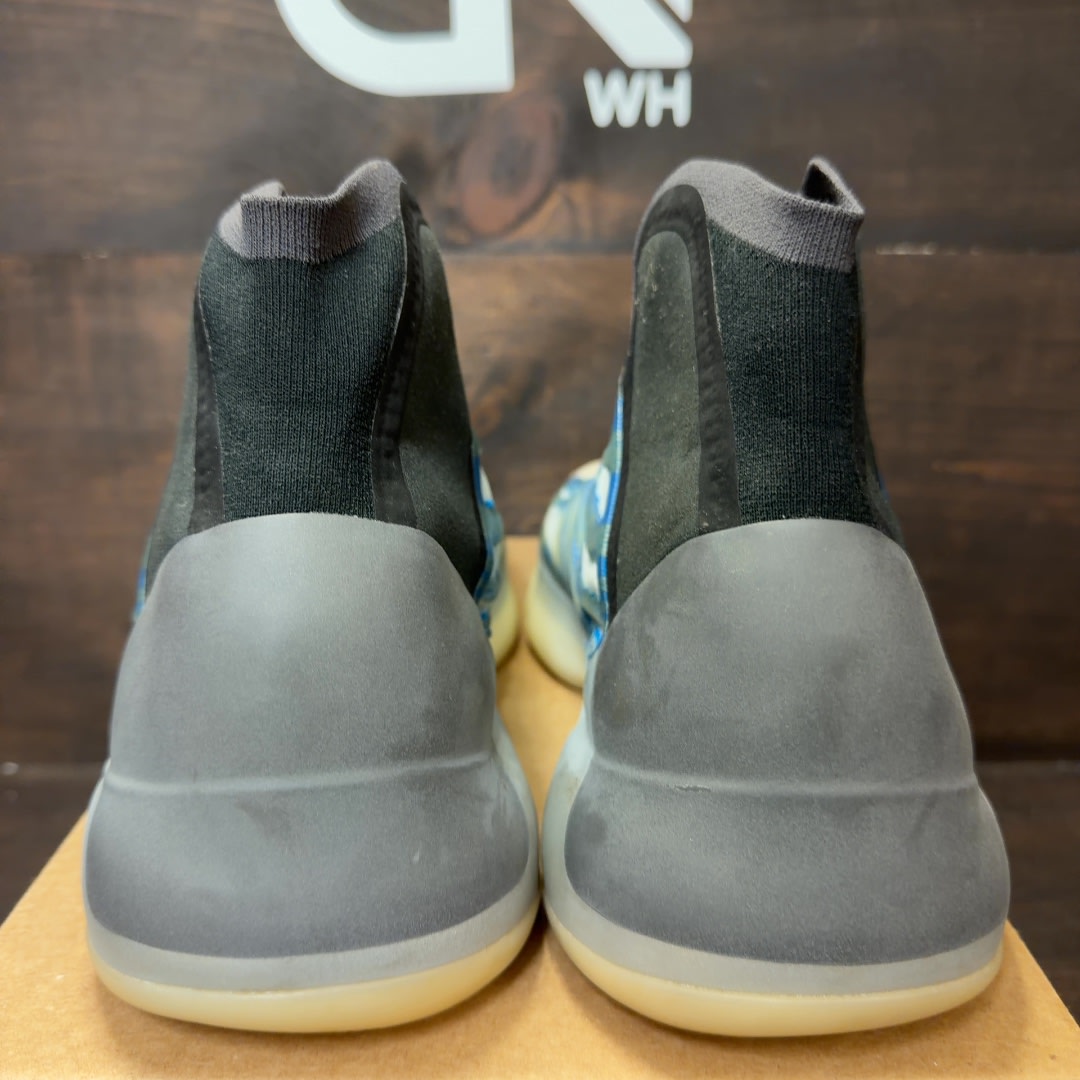 adidas Yeezy QNTM BSKTBL Frozen Blue Size 10.5 (Pre-Owned) - Image 4