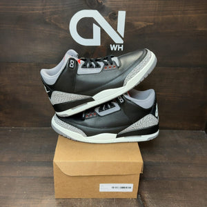 Jordan 3 Retro OG Black Cement (2024) Size 12.5 (Pre-Owned) - front