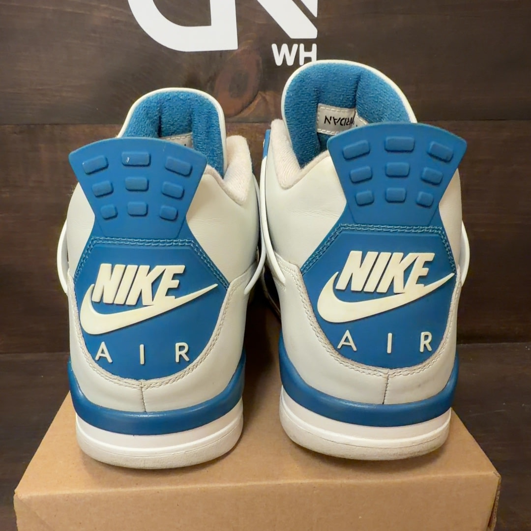 Jordan 4 Retro Military Blue (2024) Size 13 (Pre-Owned) - Image 4