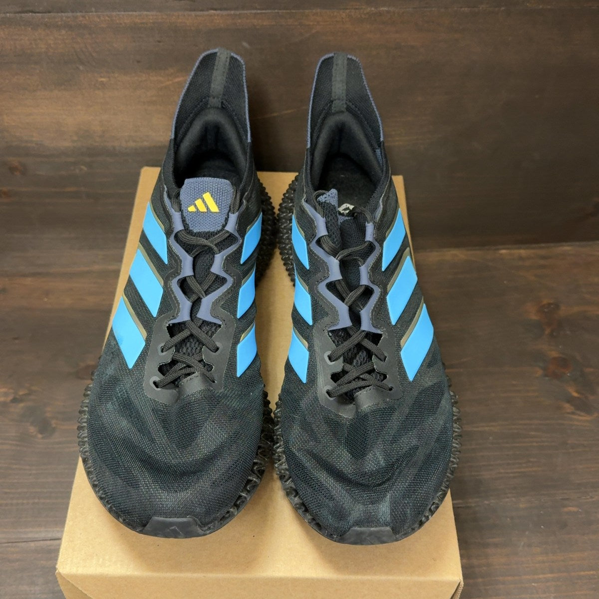 adidas 4DFWD 3 Core Black Blue Burst Cloud White Size 11 (Pre-Owned) - Image 3