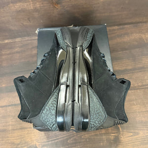 Jordan 3 Retro Black Cat (2025) (GS) Size 7Y (Pre-Owned) - Image 4