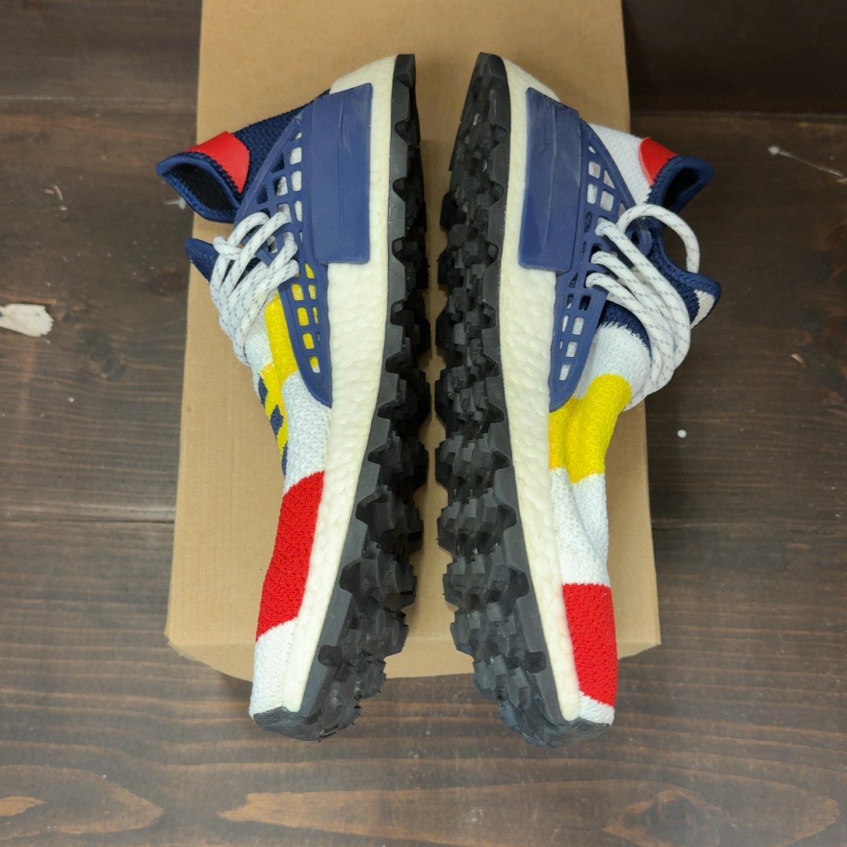 adidas NMD Hu Pharrell x Billionaire Boys Club Multi-Color Size 11 (Pre-Owned) - Image 4