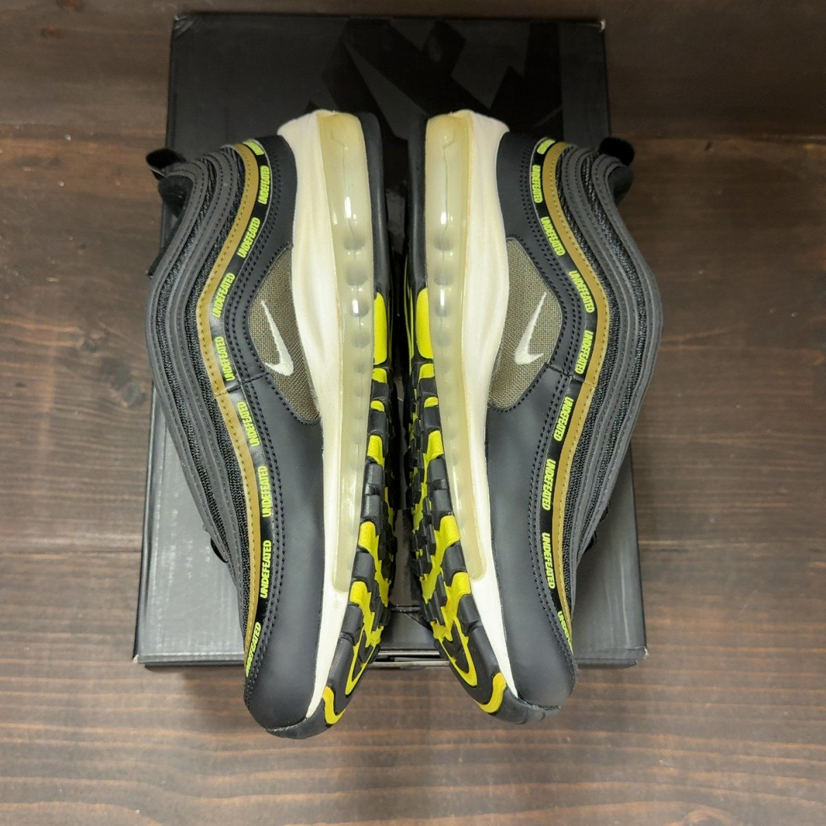 Nike Air Max 97 Undefeated Black Volt - Image 4