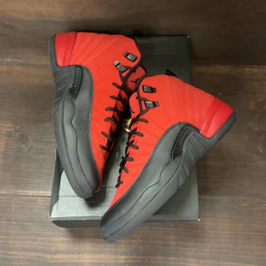 Jordan 12 Retro Reverse Flu Game (GS) Size 5.5Y (Pre-Owned) - back