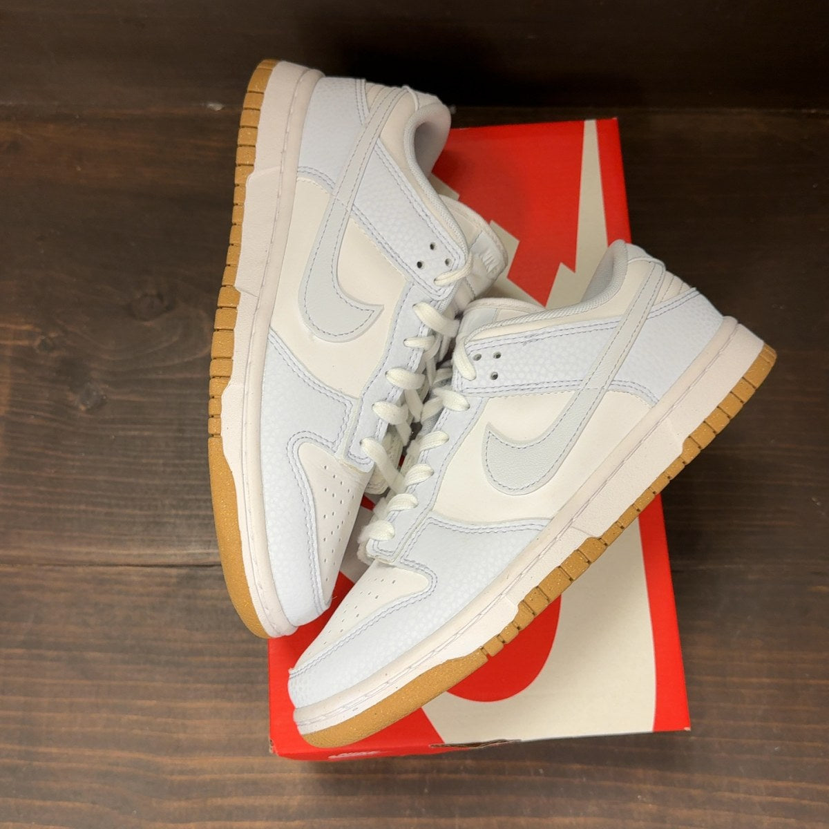 Nike Dunk Low Next Nature Football Grey Gum (Women's) - Image 2
