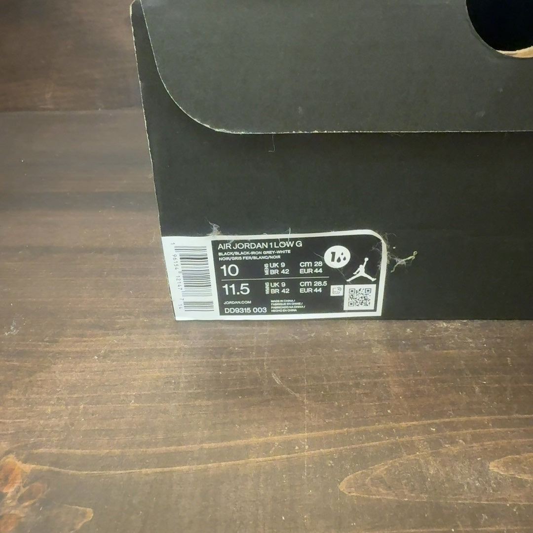 Jordan 1 Retro Low Golf Black Croc - Image 8