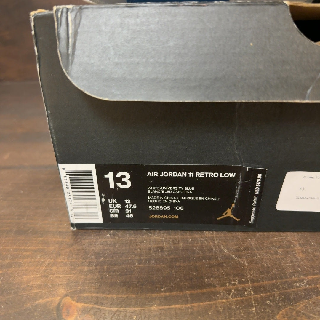 Jordan 11 Retro Low University Blue (2017) - Image 7
