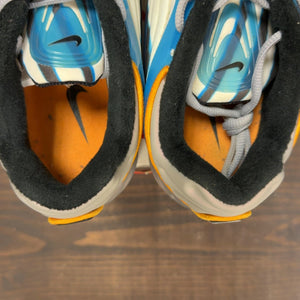 Nike Air Max Deluxe Photo Blue Orange Peel Size 9 (Pre-Owned) - aux