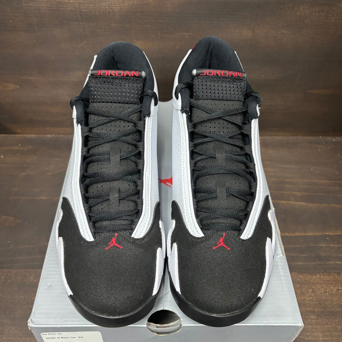 Jordan 14 Retro Black Toe (2024) - Image 3