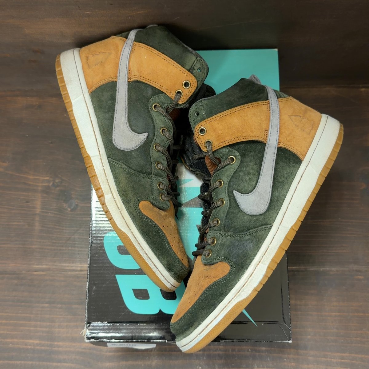 Nike SB Dunk High Homegrown Ale Brown Size 10.5 (Pre-Owned) - back