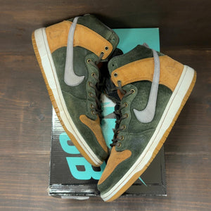 Nike SB Dunk High Homegrown Ale Brown Size 10.5 (Pre-Owned) - back