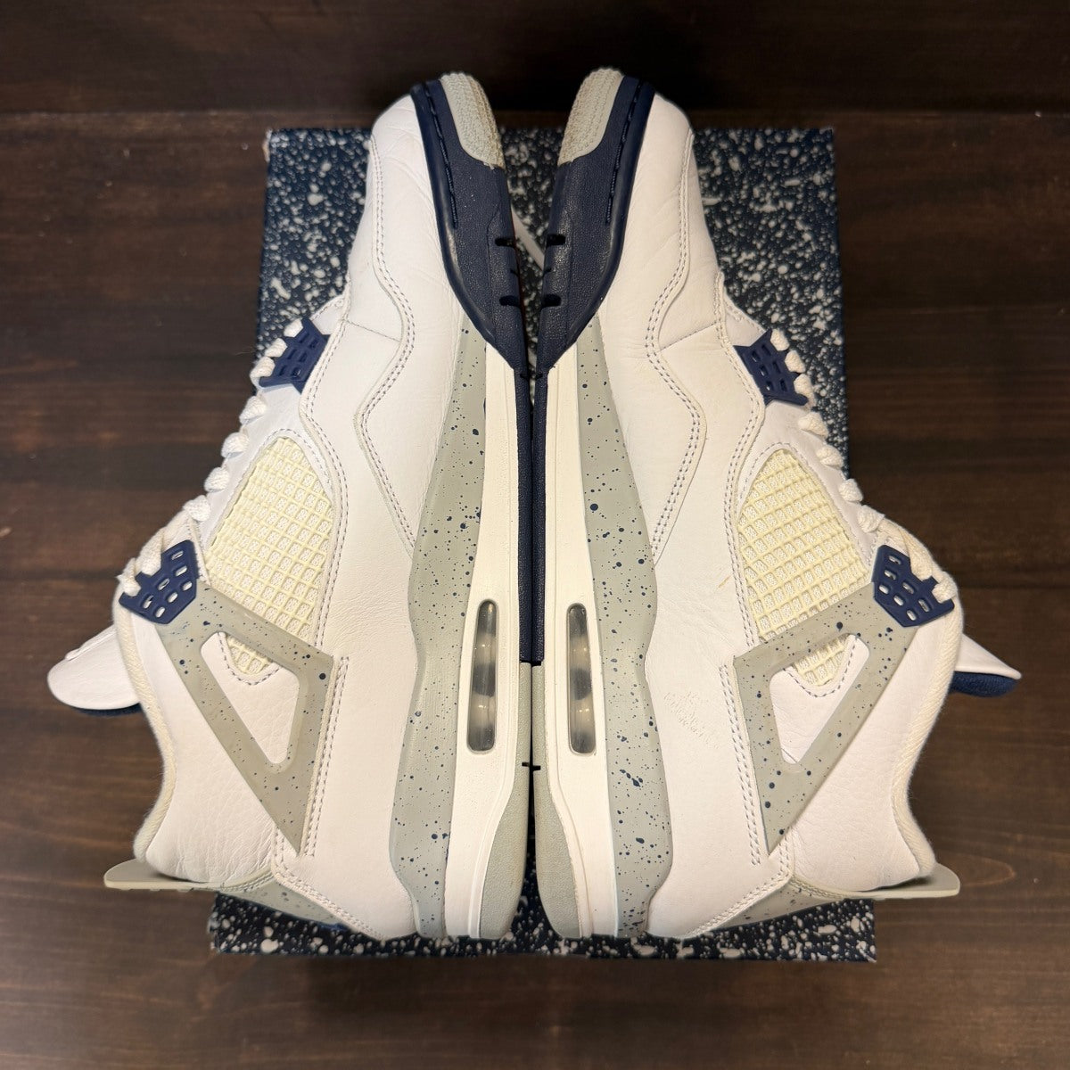 Jordan 4 Retro Midnight Navy - Image 5