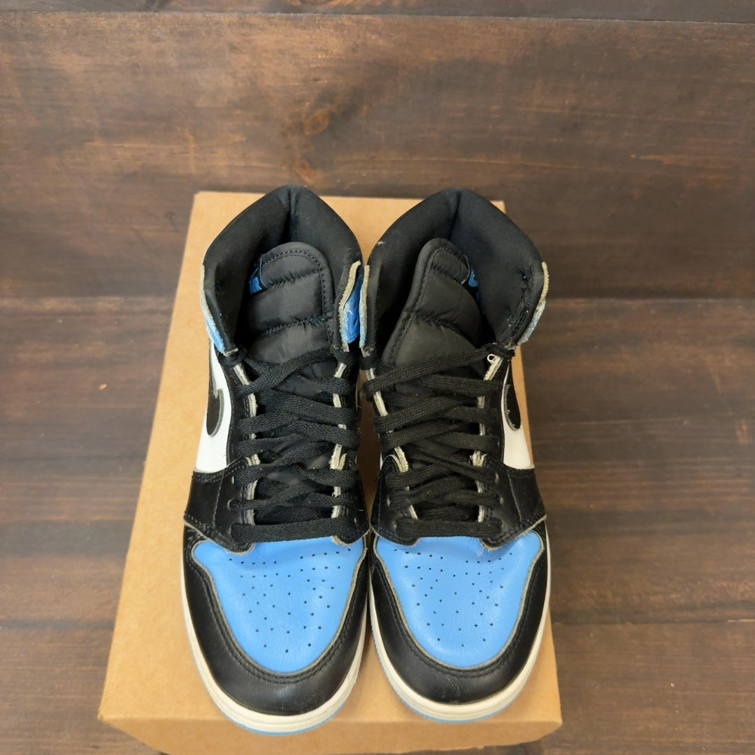Jordan 1 Retro High OG UNC Toe (GS) Size 6Y (Pre-Owned) - Image 3