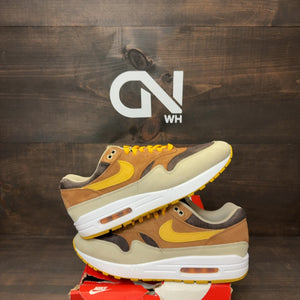 Nike Air Max 1 PRM Duck Pecan Yellow Ochre Size 10 (Pre-Owned) - Image 1