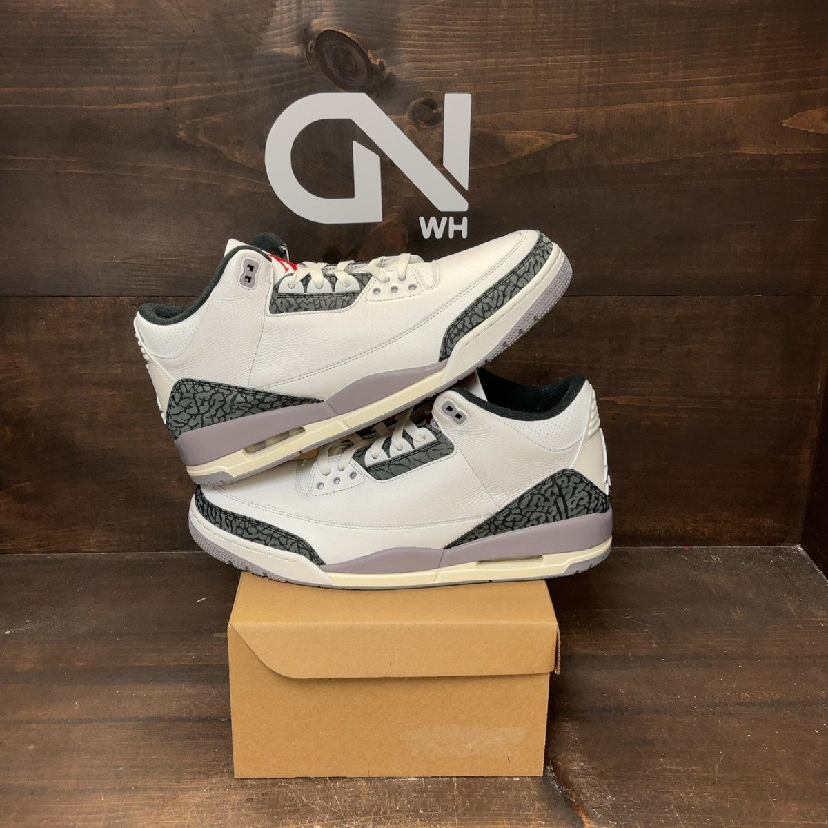 Jordan 3 Retro Cement Grey Size 13 - Image 1